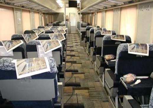 Сидячие места в поезде: какие лучше выбрать